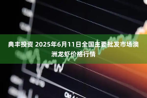 典丰投资 2025年6月11日全国主要批发市场澳洲龙虾价格行情