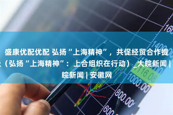 盛康优配优配 弘扬“上海精神”，共促经贸合作提质升级（弘扬“上海精神”：上合组织在行动）_大皖新闻 | 安徽网