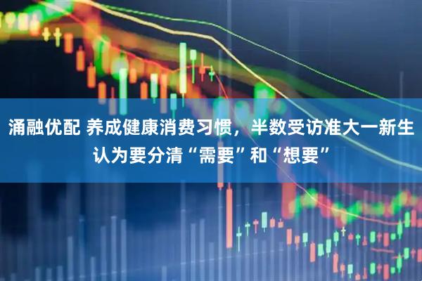 涌融优配 养成健康消费习惯，半数受访准大一新生认为要分清“需要”和“想要”