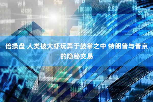 倍操盘 人类被大虾玩弄于鼓掌之中 特朗普与普京的隐秘交易